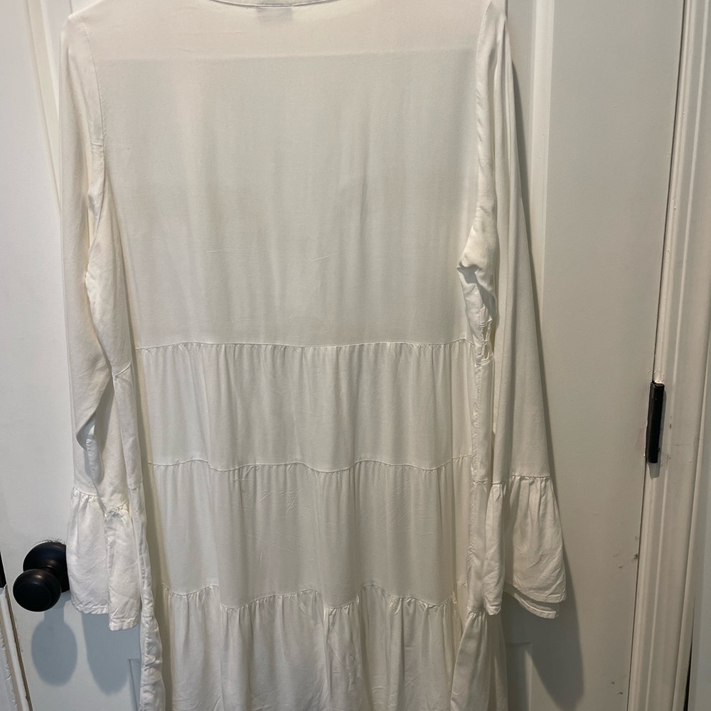 Lascana White Boho Tunic Dress size 4/6. 005 - Picture 2 of 5